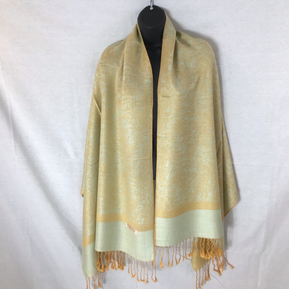 Pashmina & Silk Blend Scarf 27” x 70”